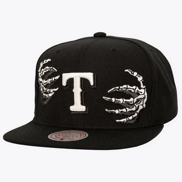 TEXAS RANGERS MITCHELL & NESS JBONES SNAPBACK HAT