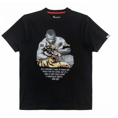 MAKOBI GOAT TEE-BLACK