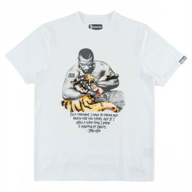 MAKOBI GOAT TEE-WHITE by MAKOBI