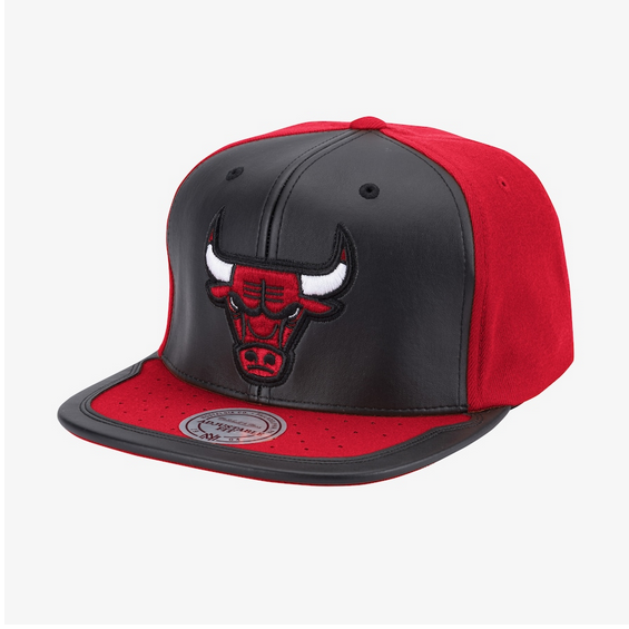 MITCHELL AND NESS BULLS-BLACK/RED
