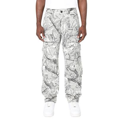 SMOKE RISE FASHION UTILITY TWILL CARGO