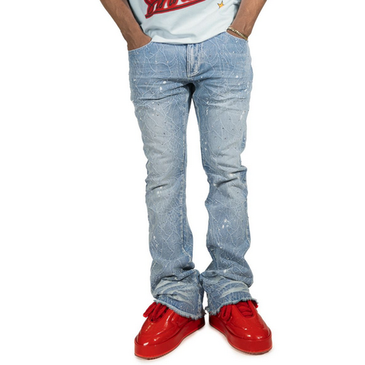 FROST ROMANO STACK STONES JEANS-LT WASH
