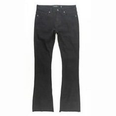 FROST DIAMOND FLARE PANTS-BLACK