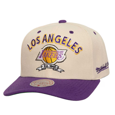 MITCHELL AND NESS SNAPBACK HWC LAKERS