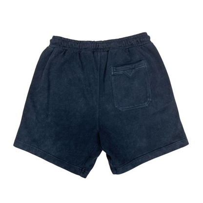 G WEST TERRY SHORTS-WASHED BLACK
