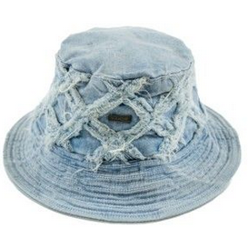 MAKOBI RINALDI BUCKET HAT-LT.WASH by MAKOBI