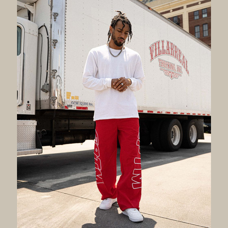 EPTM LOGO PANTS-RED