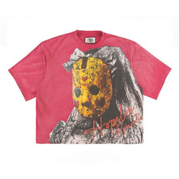 FROST HOPELESS ROMANTIC CROP TEE-PINK