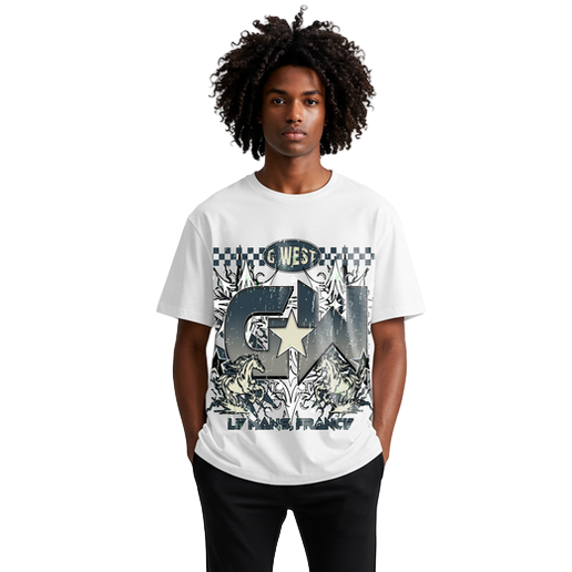 G WEST LE MANS FRANCE TEE