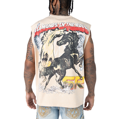 SMOKE RISE RHINESTONE KILLER LIFE T-SHIRT