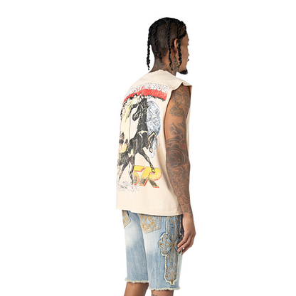 SMOKE RISE RHINESTONE KILLER LIFE T-SHIRT