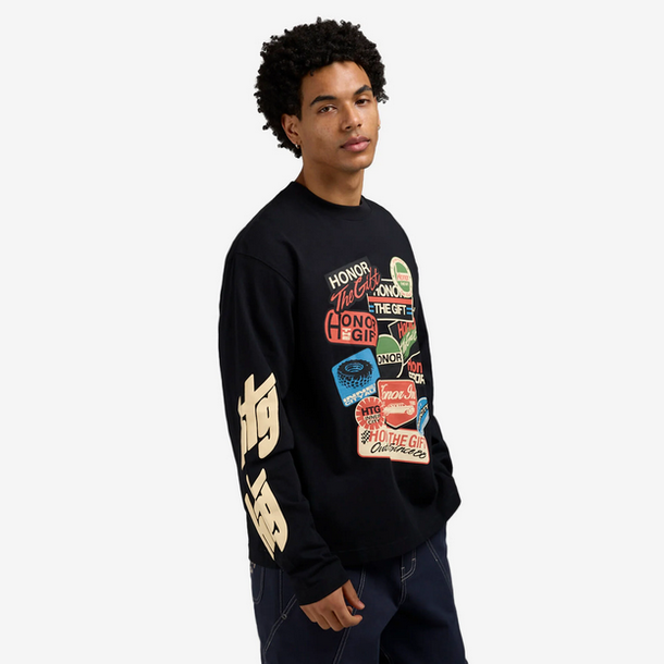 HONOR THE GIFT LONG SLEEVE-BLACK