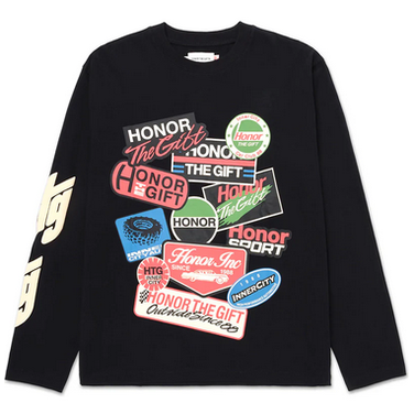 HONOR THE GIFT LONG SLEEVE-BLACK