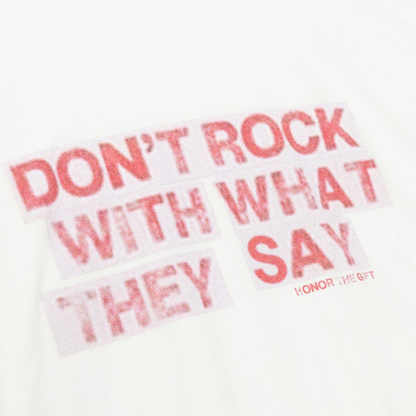 HONOR THE GIFT WHAT THEY SAY-WHITE