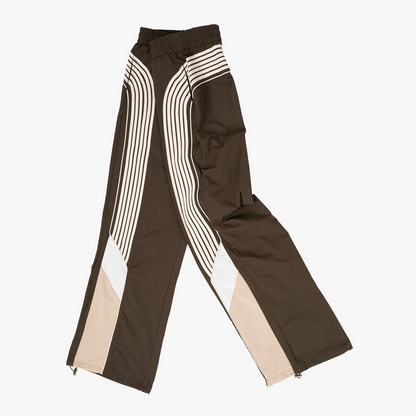EPTM RACETRACK PANTS-BROWN