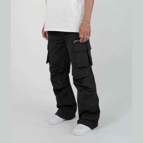 EPTM MAVIS FLARE PANTS-BLACK