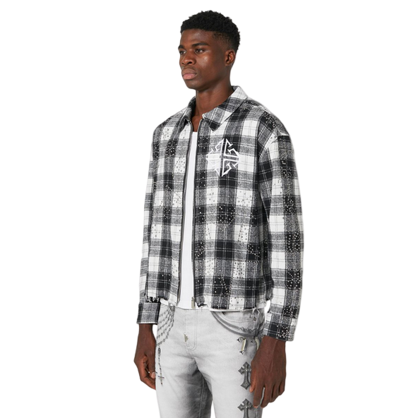 GUAPI Cloud Grey Stars Flannel