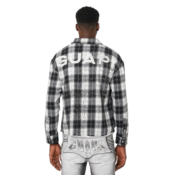 GUAPI Cloud Grey Stars Flannel