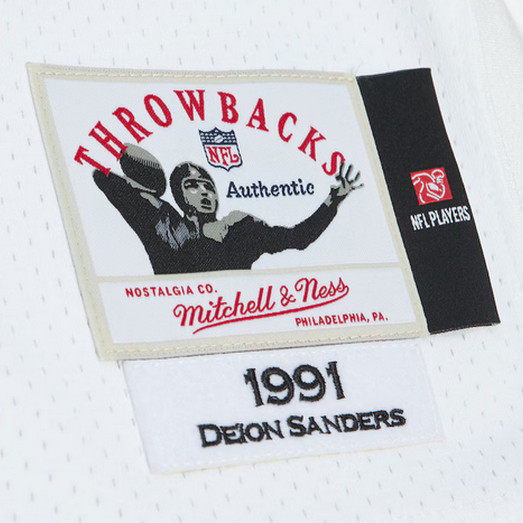 MITCHELL AND NESS DEION SANDERS-FALCONS