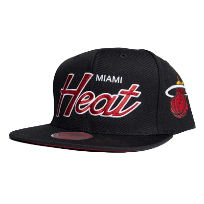 MITCHELL AND NESS MIAMI HEAT SNAPBACK