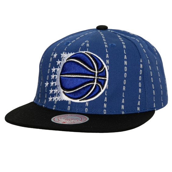 MITCHELL AND NESS ORLANDO MAGIC BLUE DEADSTOCK by Mitchell and Ness