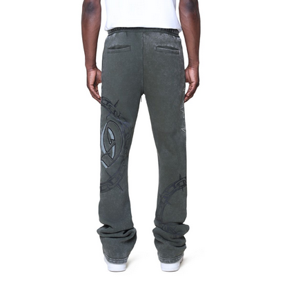 SMOKE RISE LUXE CLUB FLEECE PANT-MOSS