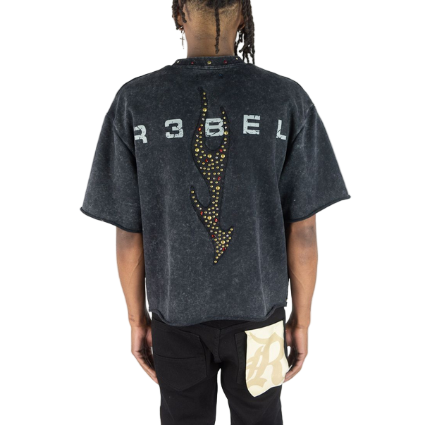 REBEL FIREFEST T-SHIRT-BLACK