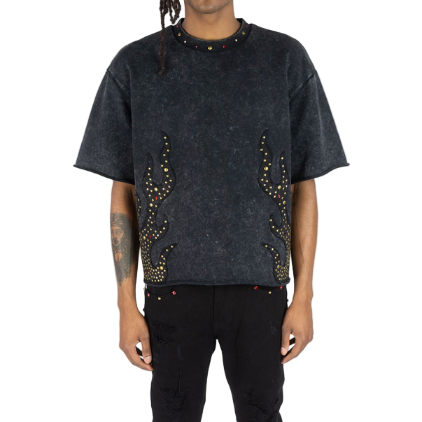 REBEL FIREFEST T-SHIRT-BLACK