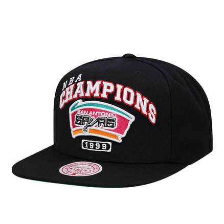 Mitchell & Ness San Antonio Spurs 1999 Snapback Hat by Mitchell and Ness