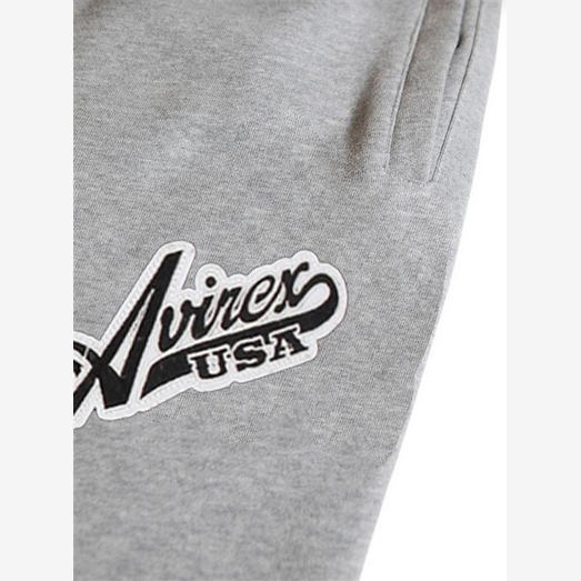 AVIREX SCRIPT JOGGER-GREY