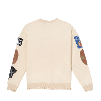 GFA MANASSEH SWEATER-CREAM by GFA CLOTHING