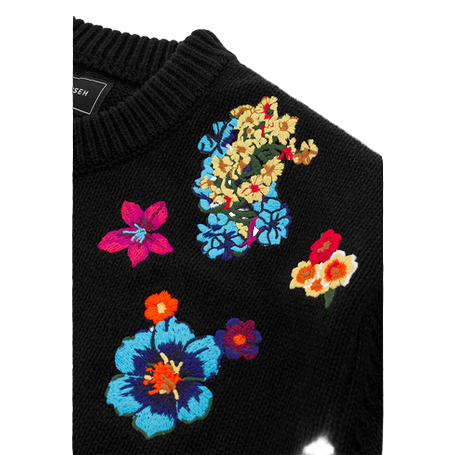 GFA MANASEH Community Sweater-BLACK by GFA CLOTHING