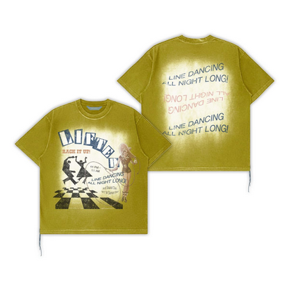 LIFTED ANCHORS Graphic Tee (Washed Mustard)