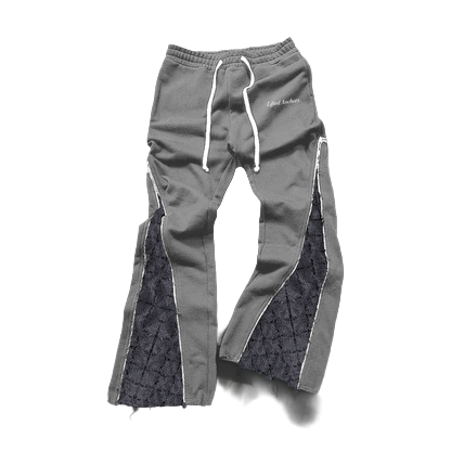 LIFTED ANCHORS "Orpheum" Flare Sweatpant (Royal Grey)
