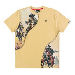 MAKOBI FERDONI TEE-KHAKI by MAKOBI