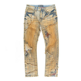 MAKOBI FERDONI JEANS-DIRT WASH