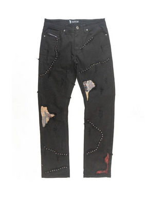 MAKOBI FERDONI JEANS-BLACK