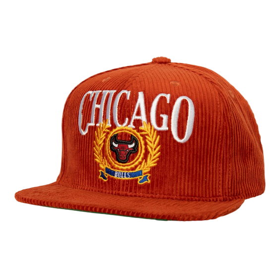 Mitchell & Ness Maroon Chicago Bulls Levelz Snapback