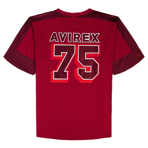AVIREX JERSEY DARK CHERRY