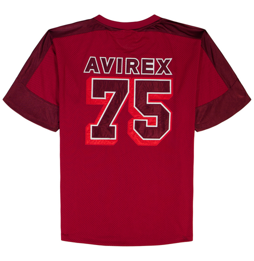 AVIREX JERSEY DARK CHERRY