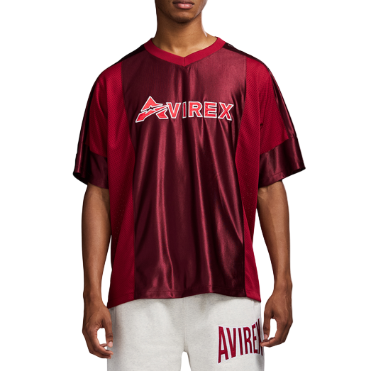 AVIREX JERSEY DARK CHERRY