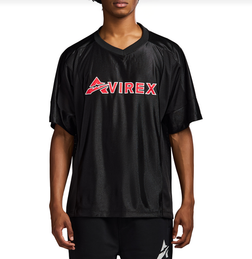 AVIREX JERSEY BLACK