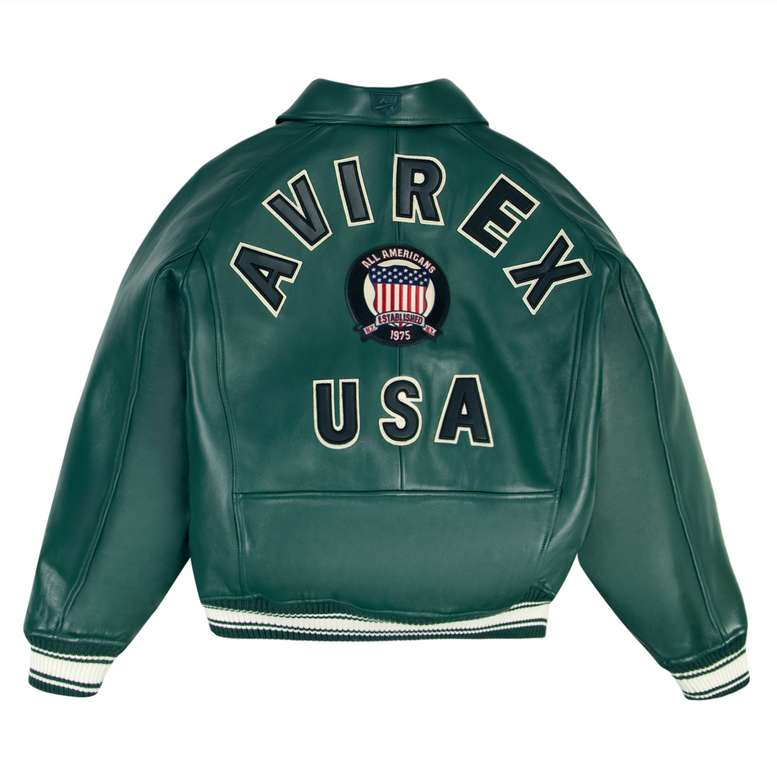 AVIREX ICON COAT HUNTER GREEN