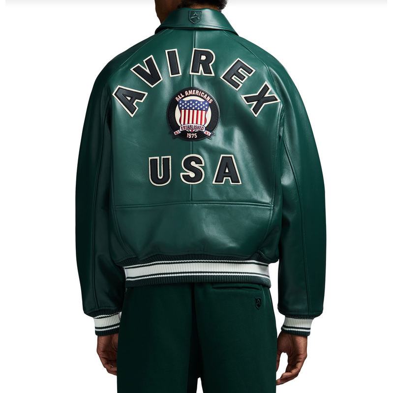 AVIREX ICON COAT HUNTER GREEN