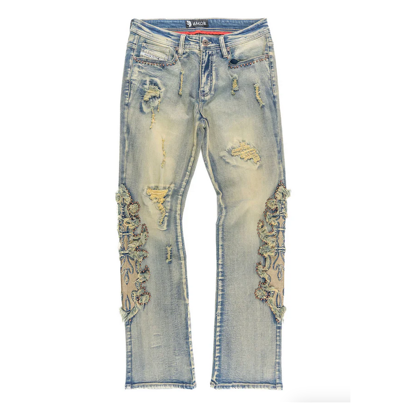 MAKOBI POSITONI JEANS by MAKOBI