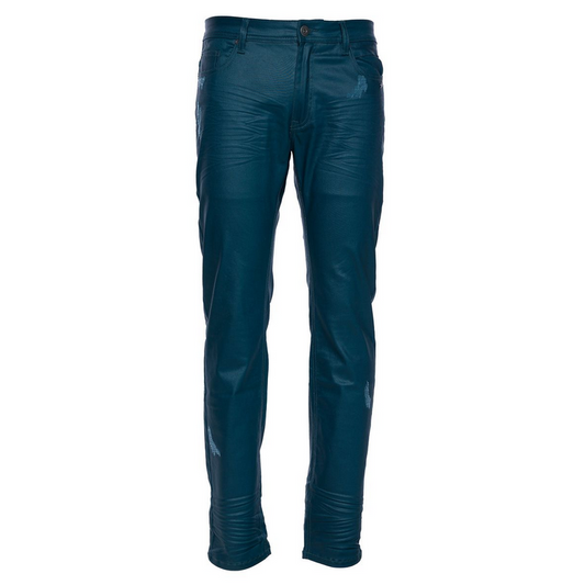 A.TIZIANO HAL MAHOGANY SATEEN JEAN by A TIZIANO