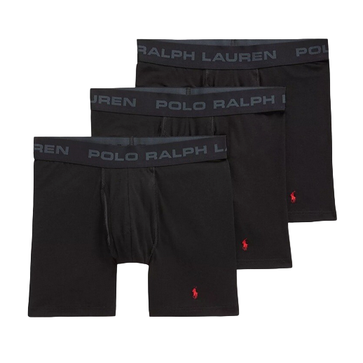 Polo Ralph Lauren Men’s 3-Pack Boxer Briefs