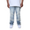 SMOKE RISE COLORBLOCK AND PIPING JEANS