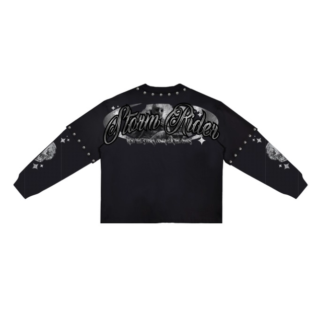 ROKU STORM RIDER BOXY LAYERED LONG SLEEVE TEE