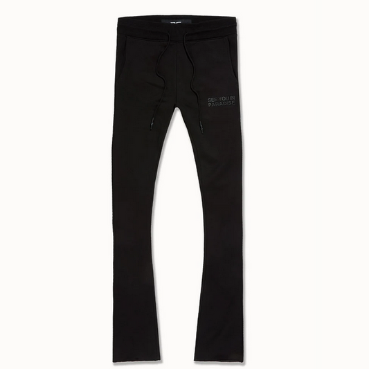 SEE YOU IN PARADISE TONAL STACKED SWEATPANTS by Jordan Craig